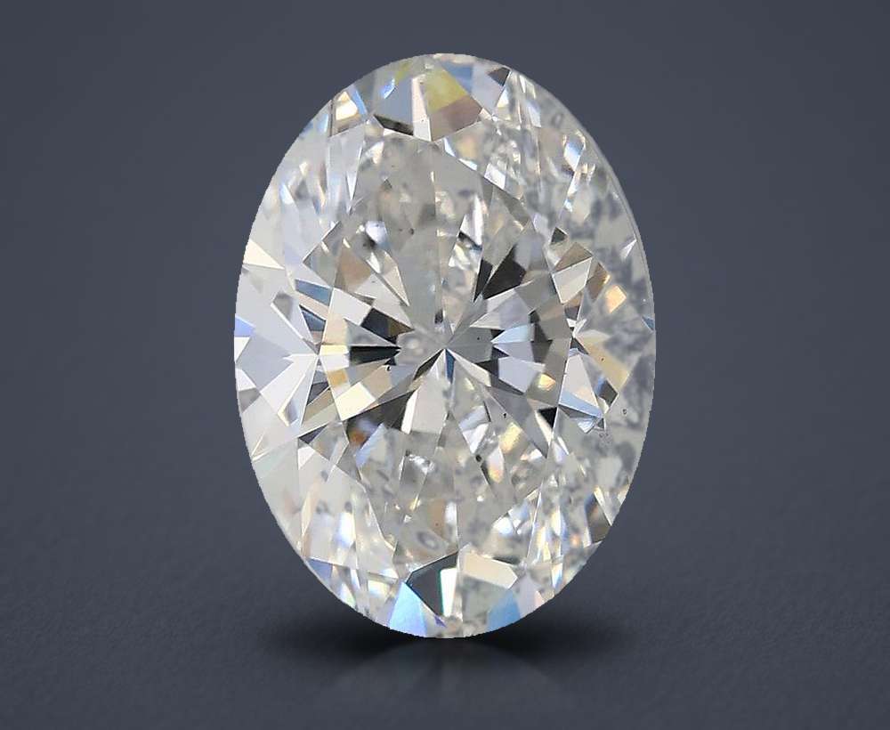 2.56 Carat Oval Lab Diamond