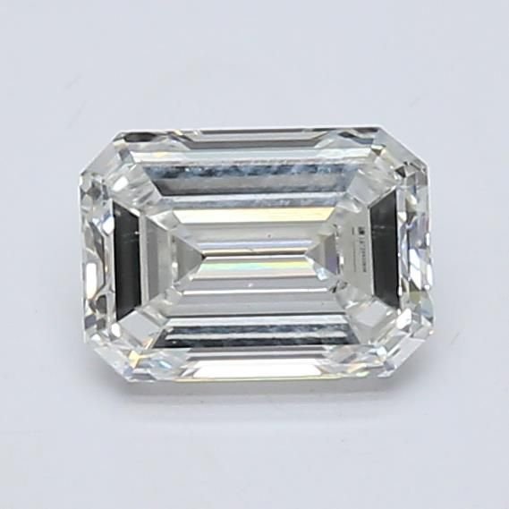 0.89ct F VS1 Very Good Cut Emerald Lab Grown Diamond