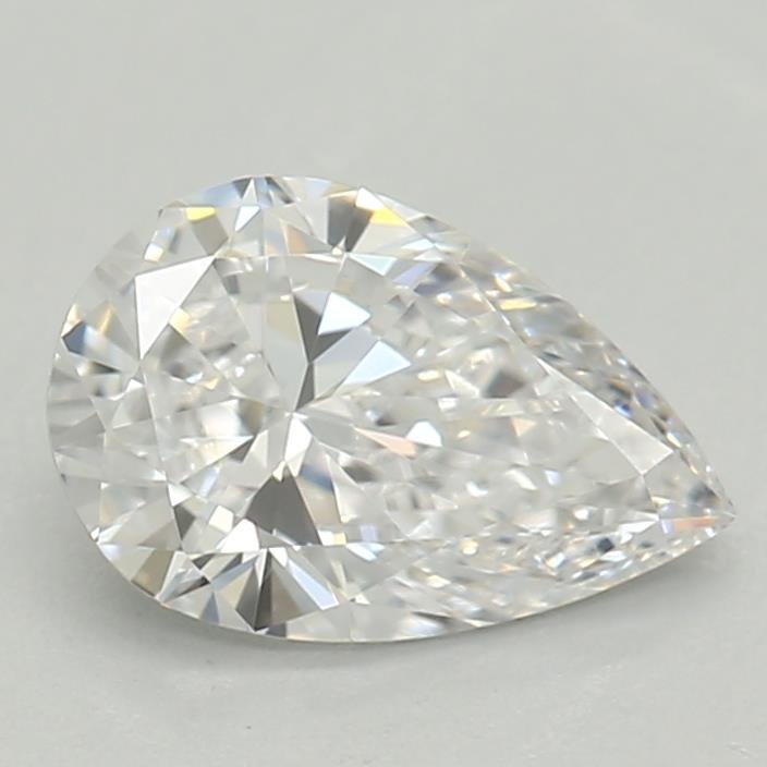 0.50ct D VVS2 Very Good Cut Pear Lab Grown Diamond