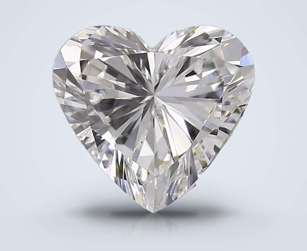 0.95 Carat Heart Lab Diamond