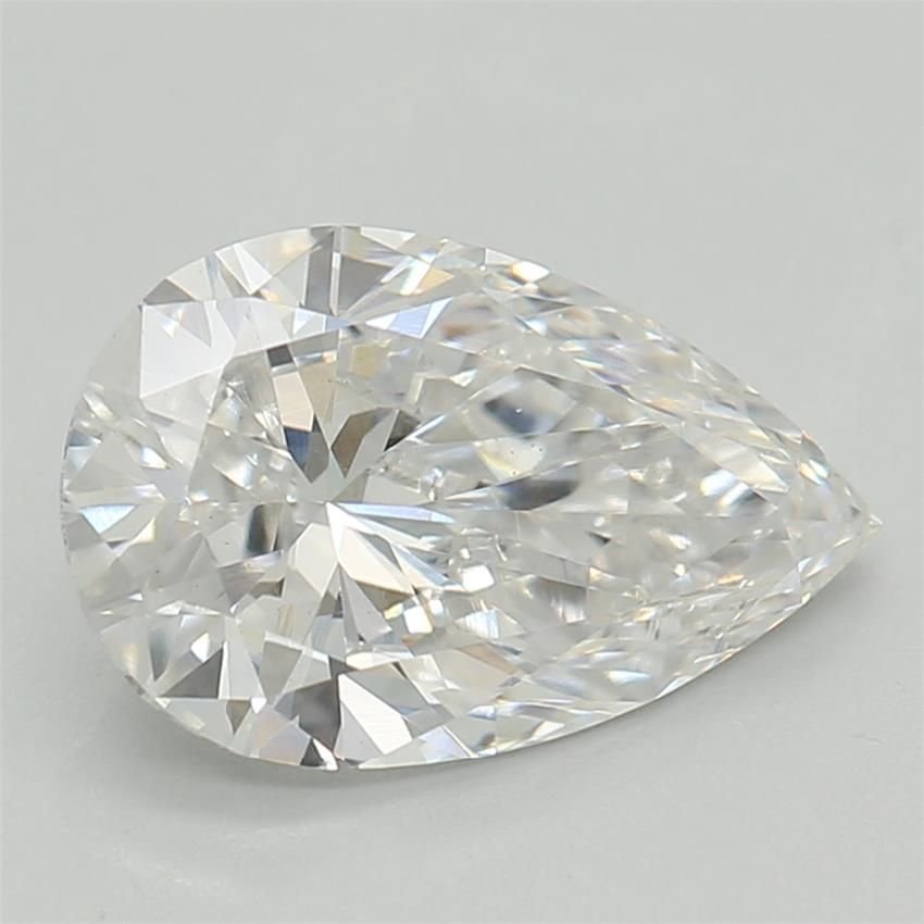 1.00ct D VVS2 Very Good Cut Pear Lab Grown Diamond
