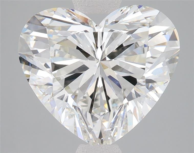 3.40ct G VS1 Rare Carat Ideal Cut Heart Lab Grown Diamond