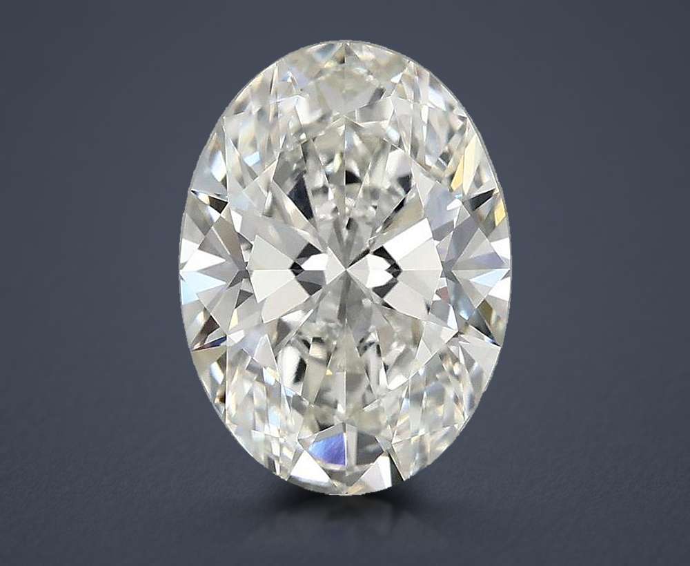 2.77 Carat Oval Lab Diamond