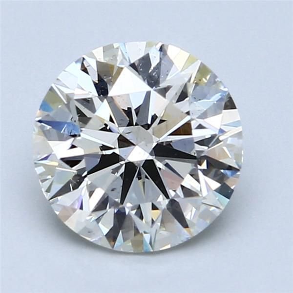 2.50 Carat Round Natural Diamond
