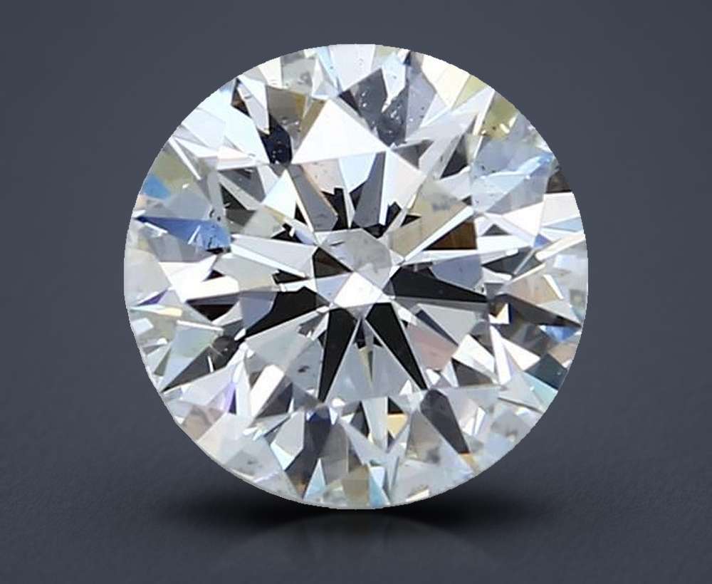 2.50 Carat Round Natural Diamond