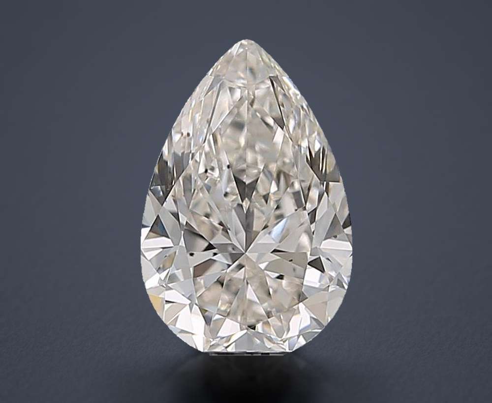 2.01 Carat Pear Natural Diamond