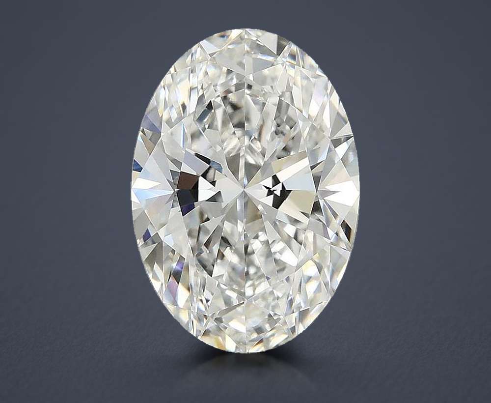 4.85 Carat Oval Lab Diamond