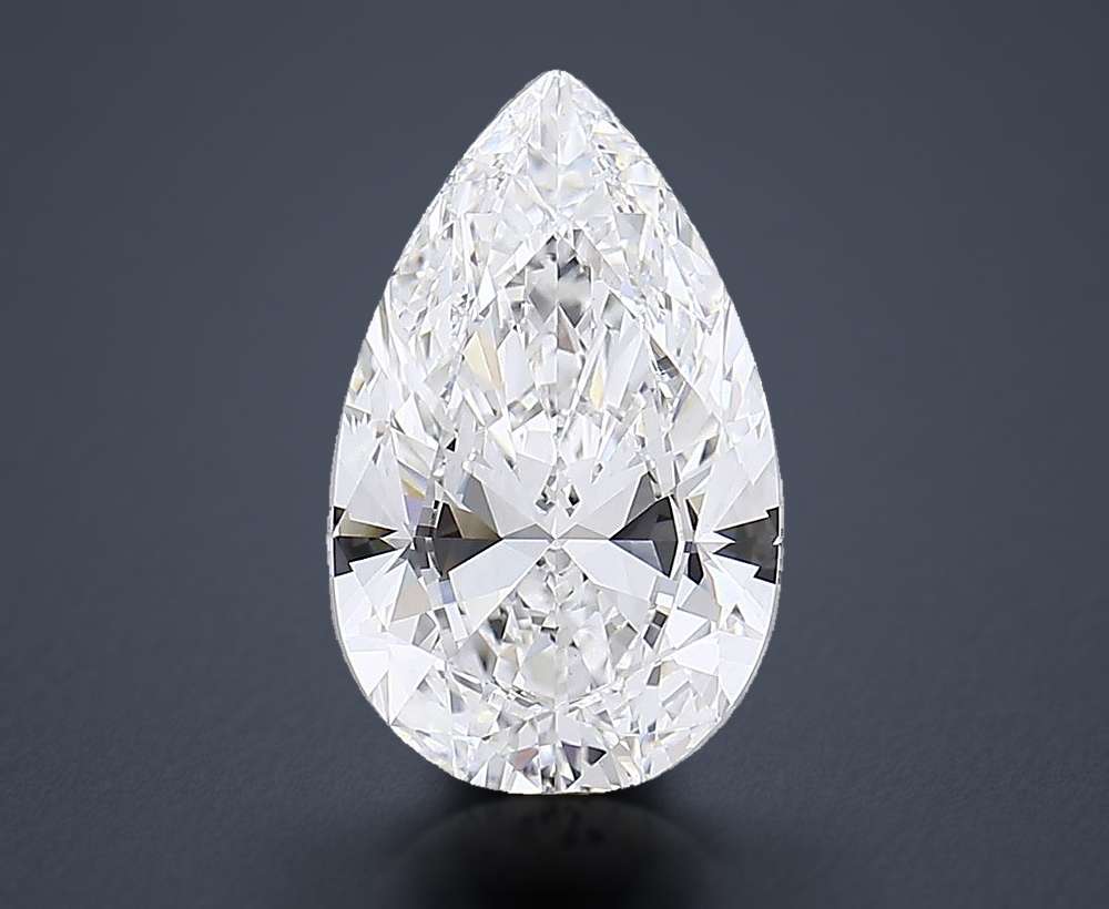 9.56 Carat Pear Lab Diamond