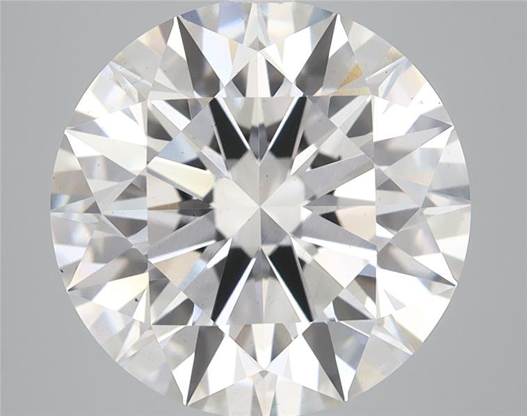 6.16ct G VS2 Rare Carat Ideal Cut Round Lab Grown Diamond