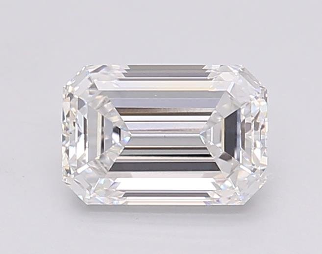 1.01ct E VVS2 Excellent Cut Emerald Lab Grown Diamond