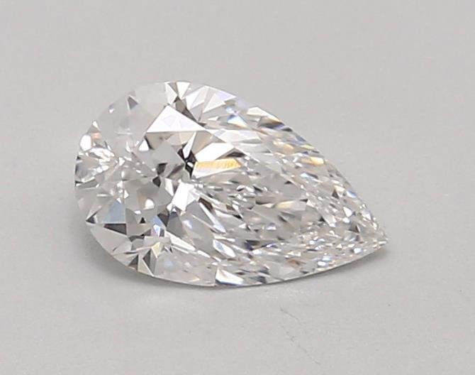 0.94ct D VVS2 Rare Carat Ideal Cut Pear Lab Grown Diamond