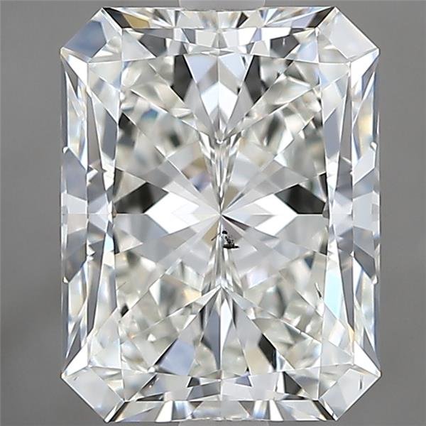 3.01ct I SI1 Rare Carat Ideal Cut Radiant Diamond