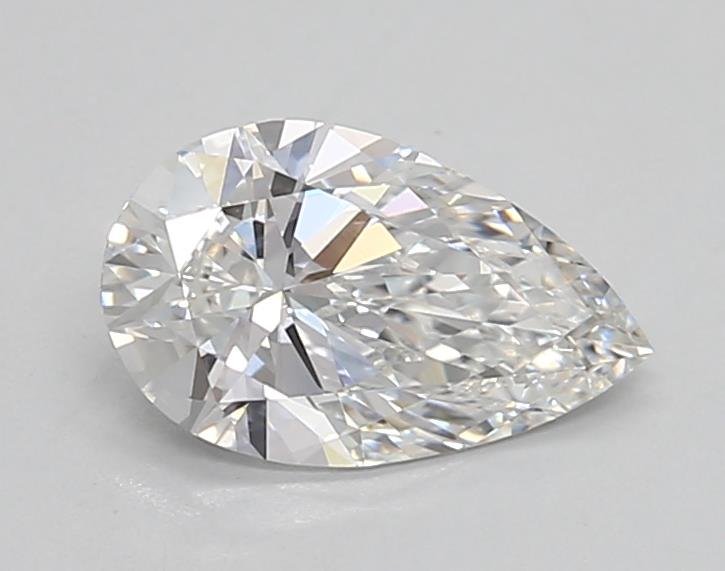 0.91ct E VVS1 Rare Carat Ideal Cut Pear Lab Grown Diamond