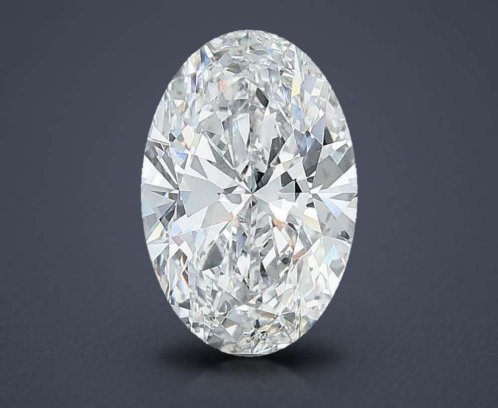 7.59 Carat Oval Lab Diamond