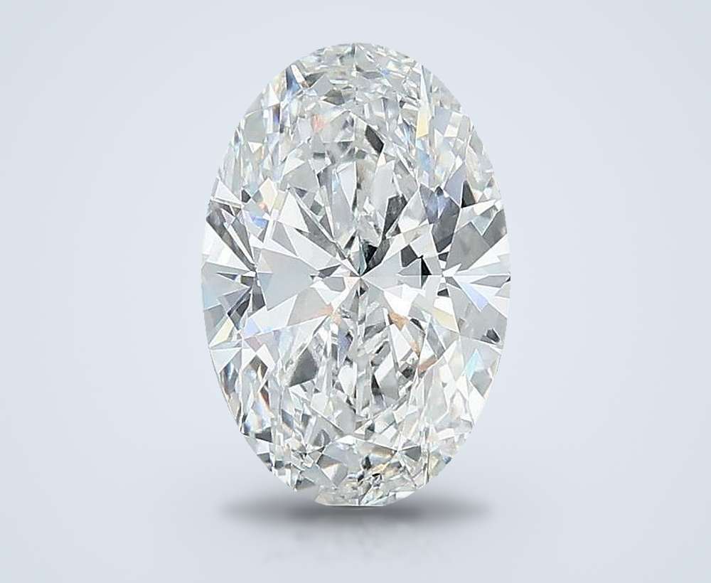 7.59 Carat Oval Lab Diamond