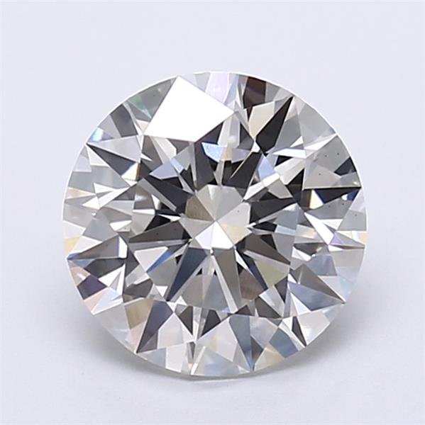 2.54ct G VS1 Rare Carat Ideal Cut Round Lab Grown Diamond