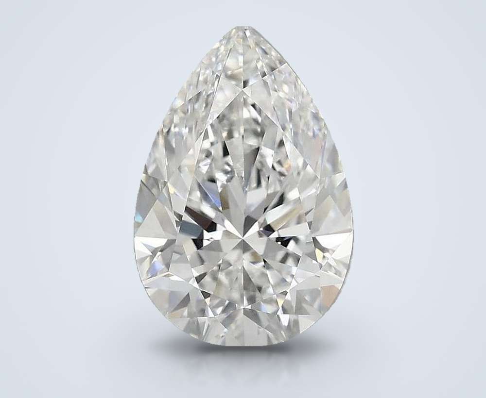 5.97 Carat Pear Lab Diamond