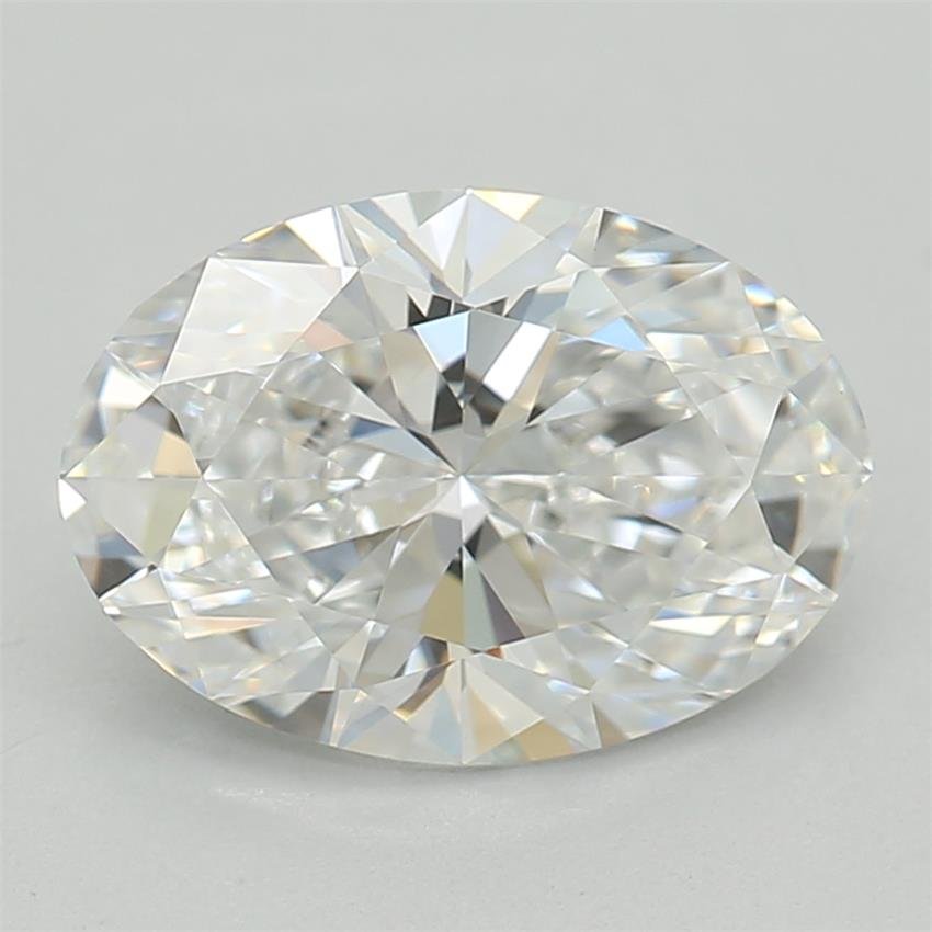 1.06ct D VVS2 Rare Carat Ideal Cut Oval Lab Grown Diamond
