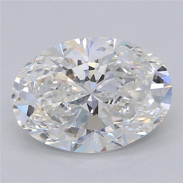 1.54ct E VVS2 Rare Carat Ideal Cut Oval Lab Grown Diamond