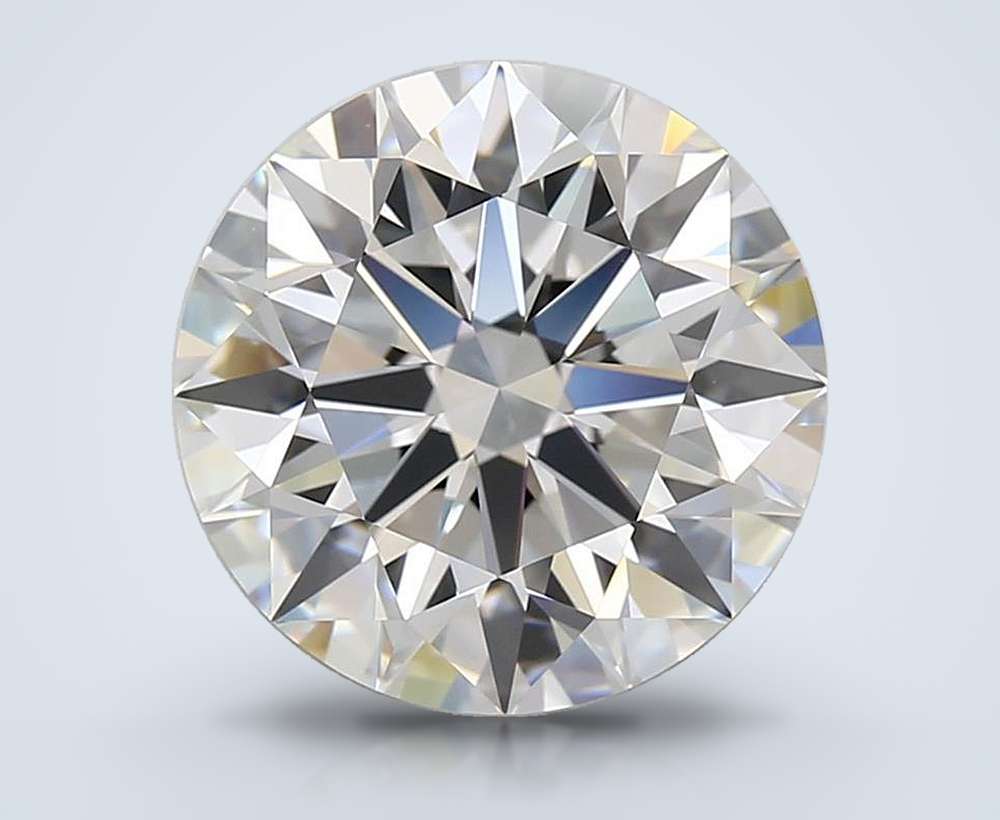6.03 Carat Round Lab Diamond