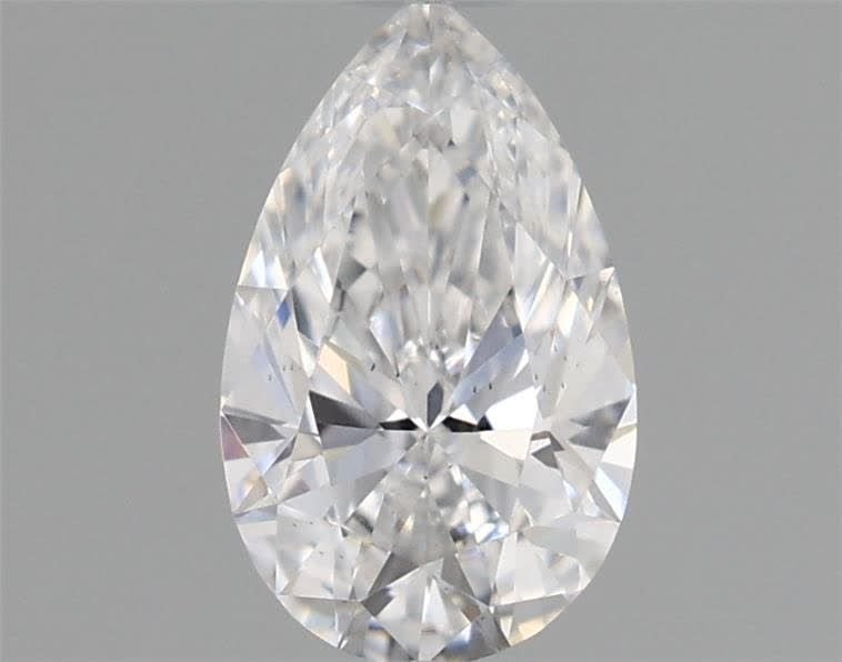 0.56ct D VS2 Rare Carat Ideal Cut Pear Lab Grown Diamond