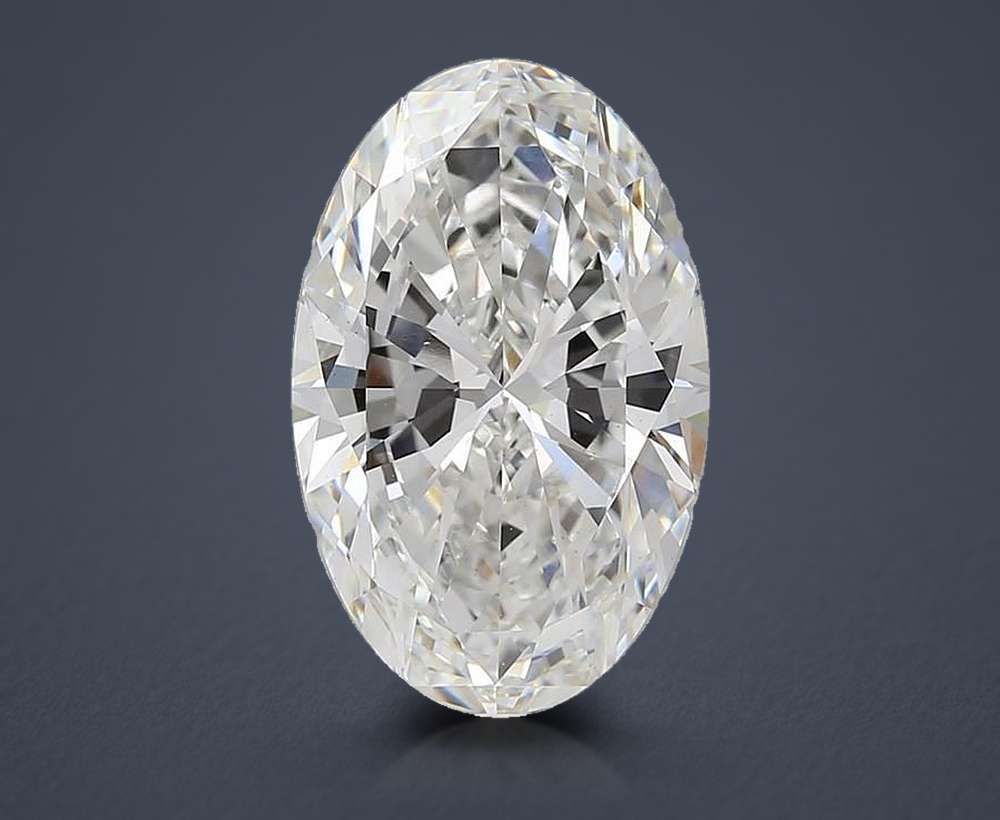 7.01 Carat Oval Lab Diamond