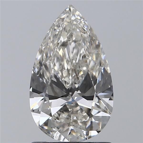 1.13ct H VS2 Rare Carat Ideal Cut Pear Lab Grown Diamond