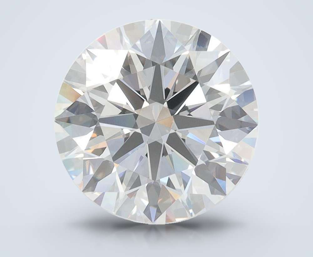 3.42 Carat Round Lab Diamond