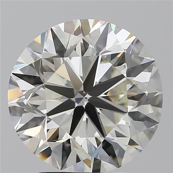 3.02ct K VVS1 Very Good Cut Round Diamond