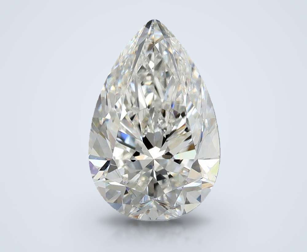 1.81 Carat Pear Natural Diamond