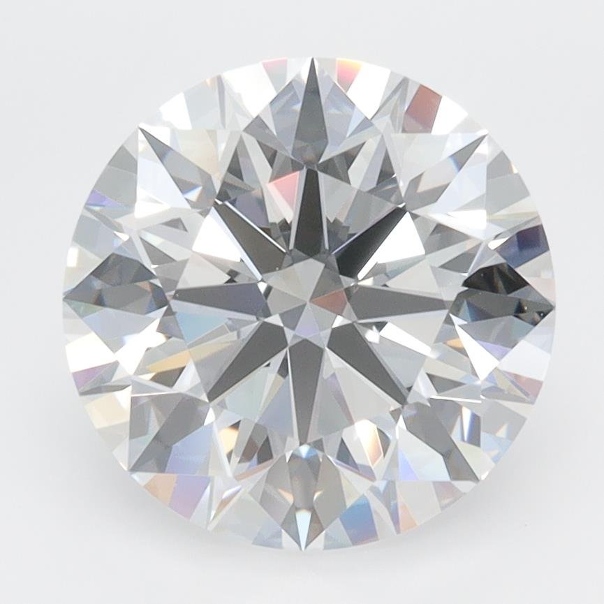 3.47ct D IF Rare Carat Ideal Cut Round Lab Grown Diamond