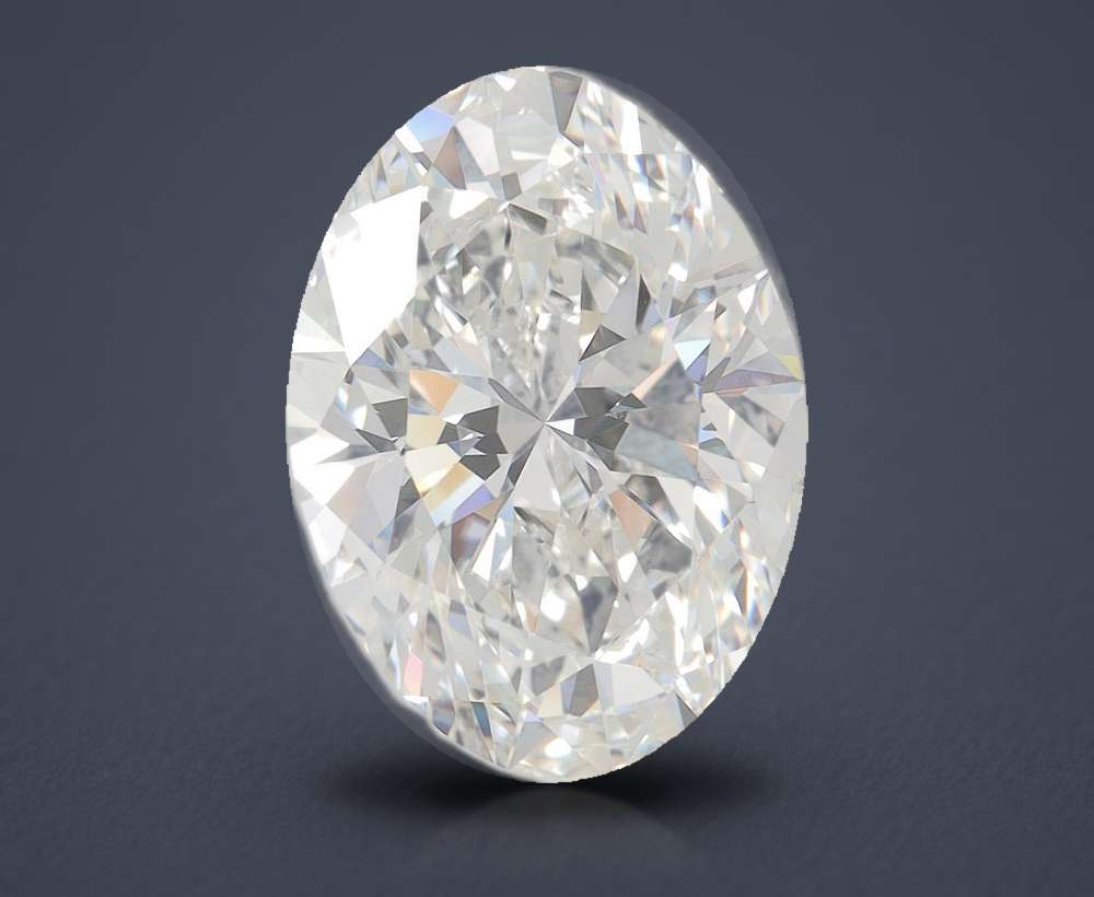 5.01 Carat Oval Lab Diamond