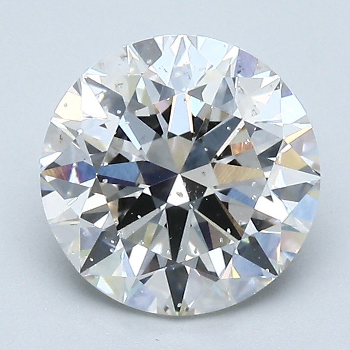 2.00ct H SI1 Rare Carat Ideal Cut Round Diamond