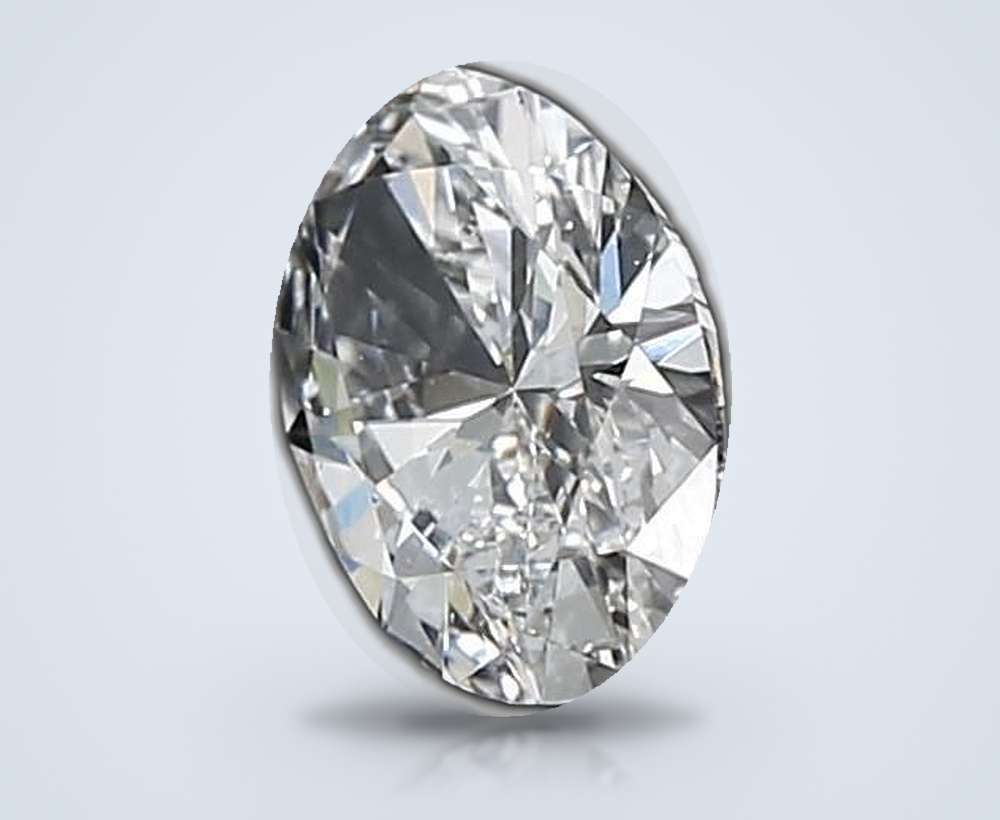 0.79 Carat Oval Lab Diamond