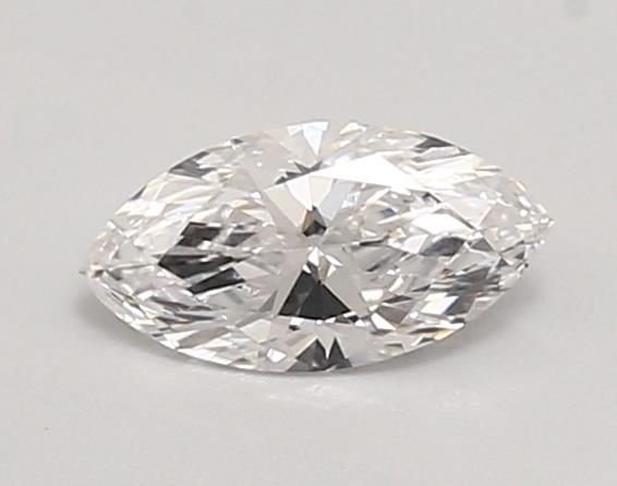 0.64ct D VVS2 Rare Carat Ideal Cut Marquise Lab Grown Diamond
