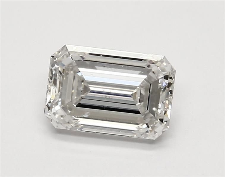 1.58ct F VVS2 Rare Carat Ideal Cut Emerald Lab Grown Diamond