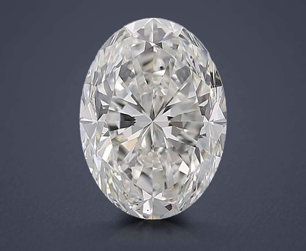 1.70 Carat Oval Natural Diamond