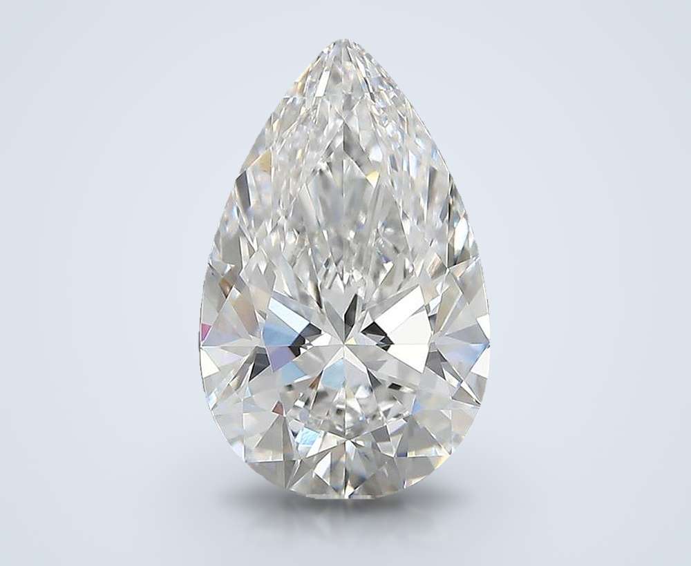 3.43 Carat Pear Lab Diamond