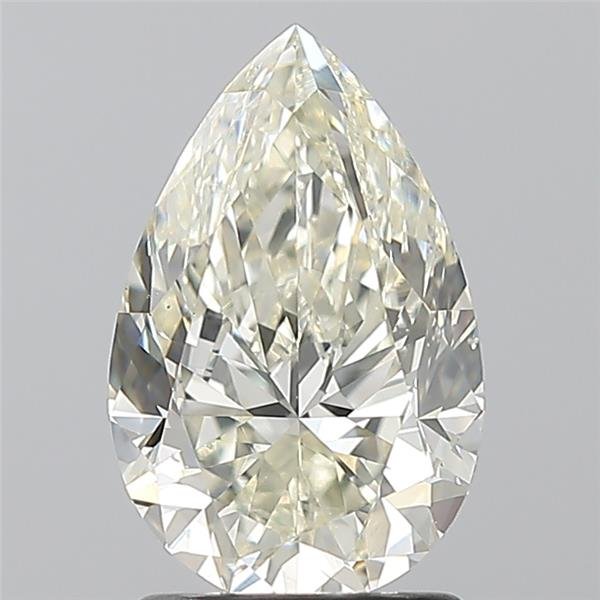 1.70 Carat Pear Natural Diamond