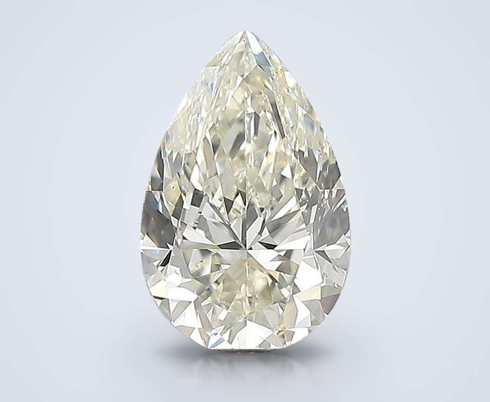1.70 Carat Pear Natural Diamond