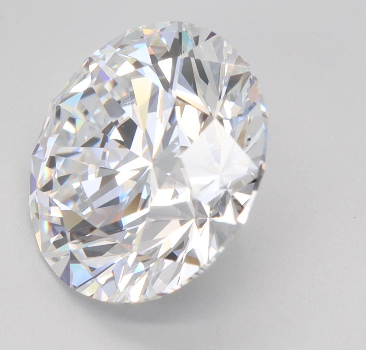 5.09ct E VS1 Rare Carat Ideal Cut Round Lab Grown Diamond