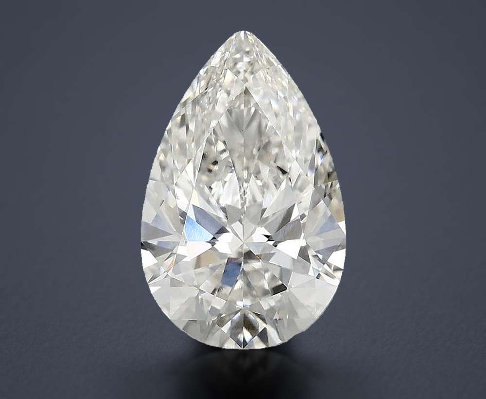 3.04 Carat Pear Lab Diamond