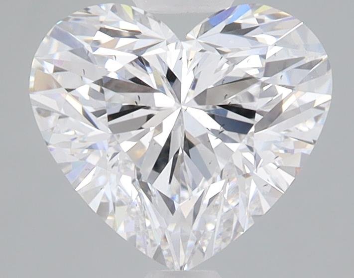 1.58ct E SI1 Rare Carat Ideal Cut Heart Lab Grown Diamond