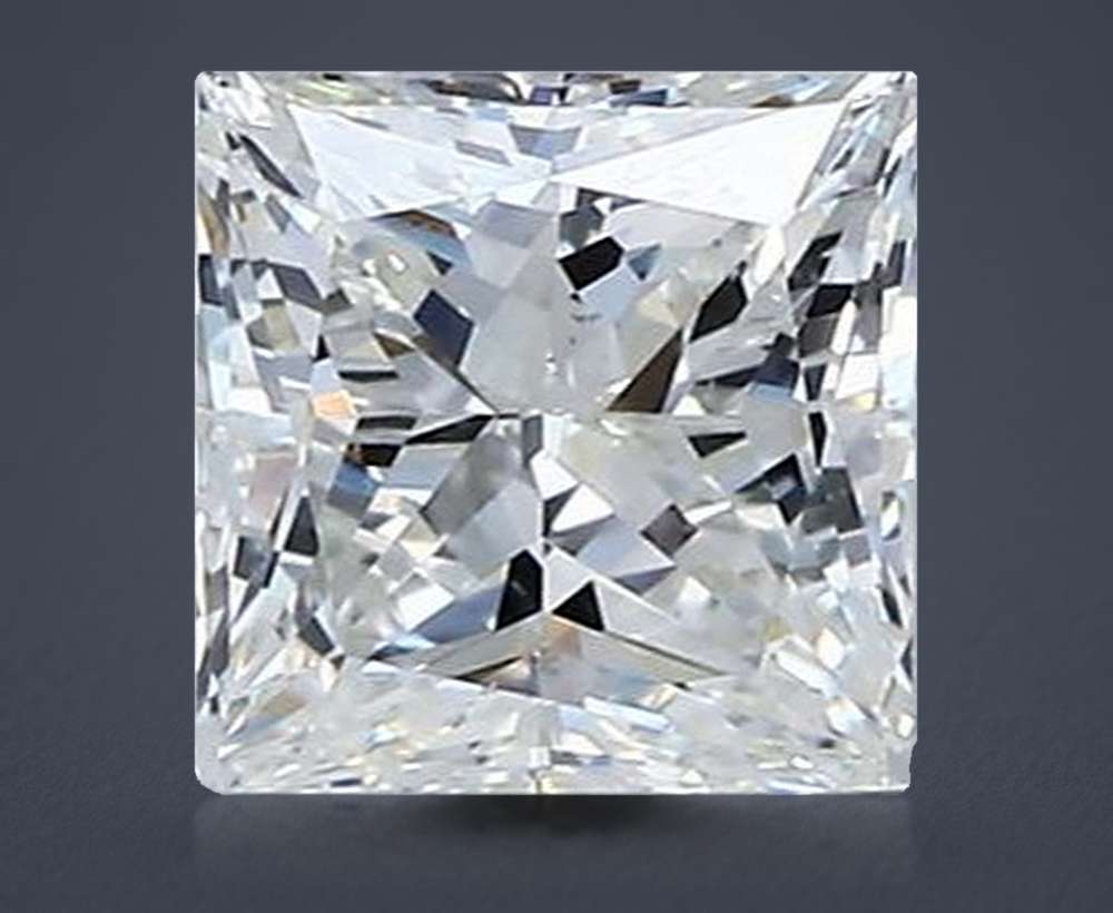 1.00 Carat Princess Natural Diamond