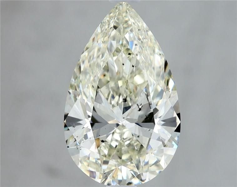 1.56ct K SI1 Rare Carat Ideal Cut Pear Diamond