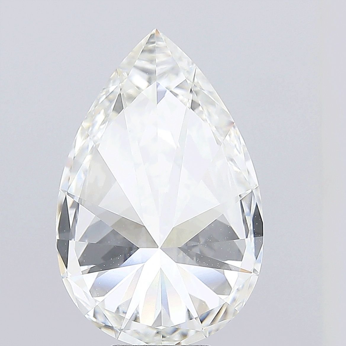 11.13ct G VVS2 Rare Carat Ideal Cut Pear Lab Grown Diamond