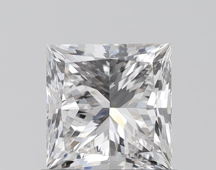 0.95ct F VS1 Very Good Cut Princess Lab Grown Diamond