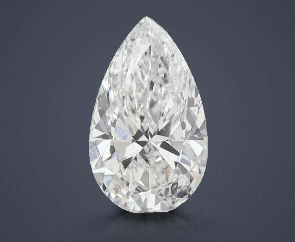 0.40 Carat Pear Lab Diamond
