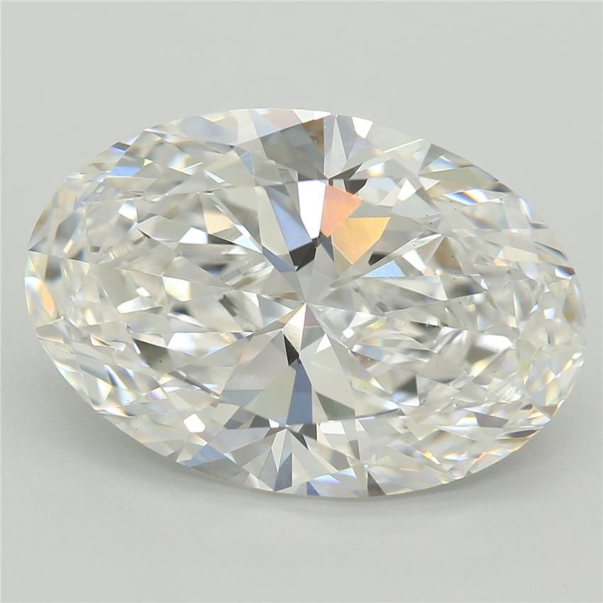 6.09ct E VS1 Rare Carat Ideal Cut Oval Lab Grown Diamond