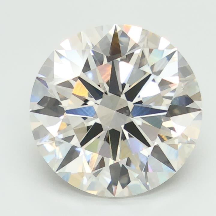 3.09ct G VVS2 Rare Carat Ideal Cut Round Lab Grown Diamond